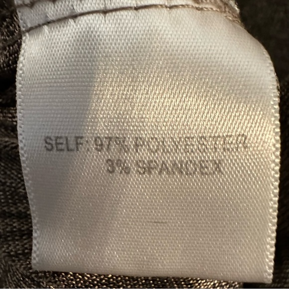 Jane and Delancey Women’s Size Large Draped Top Blouse Long Sleeve V-Neck - Picture 7 of 7